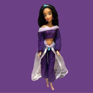 Disney Princess Jasmine Aladdin Classic 90”s Enchanting Purple Princess Doll